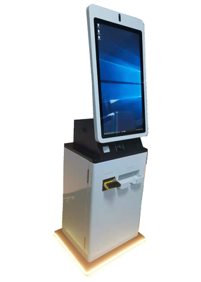 Win10 LCD Smart Self Service Kiosk Touch Screen Payment Kiosk كشك الدفع الأرضي